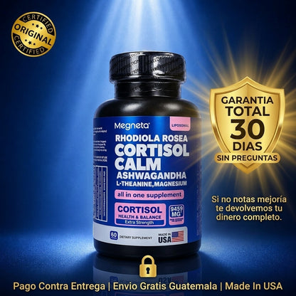 Cortisol Calm — Reduce El Estrés, Controla El Cortisol y Recupera Tu Tranquilidad Naturalmente 🧘‍♀️