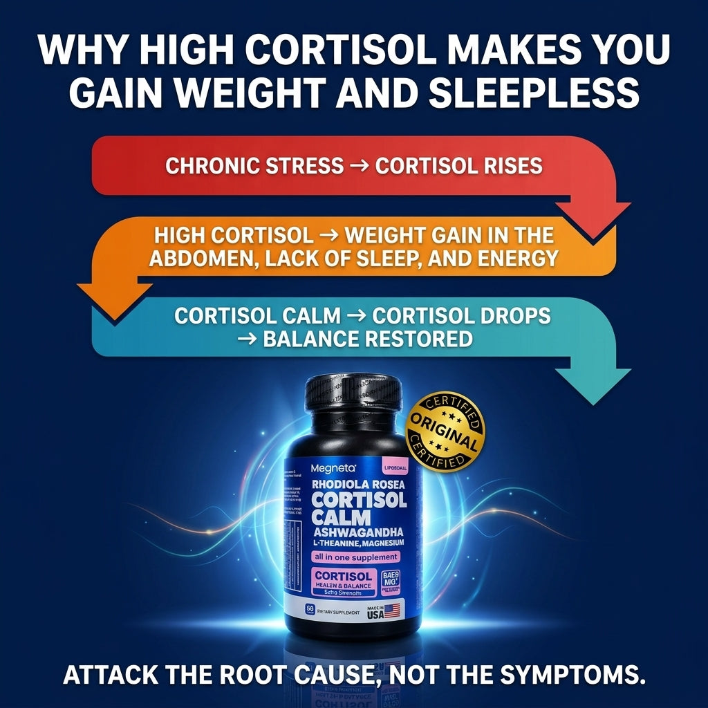 Cortisol Calm — Reduce El Estrés, Controla El Cortisol y Recupera Tu Tranquilidad Naturalmente 🧘‍♀️