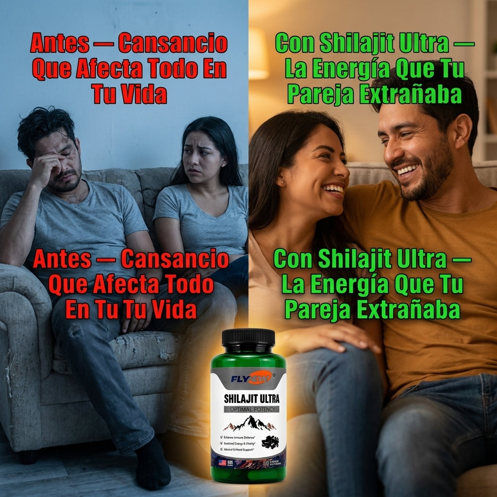 Shilajit Ultra — Recupera Tu Energía, Vitalidad y Rendimiento Masculino de Forma Natural 💪