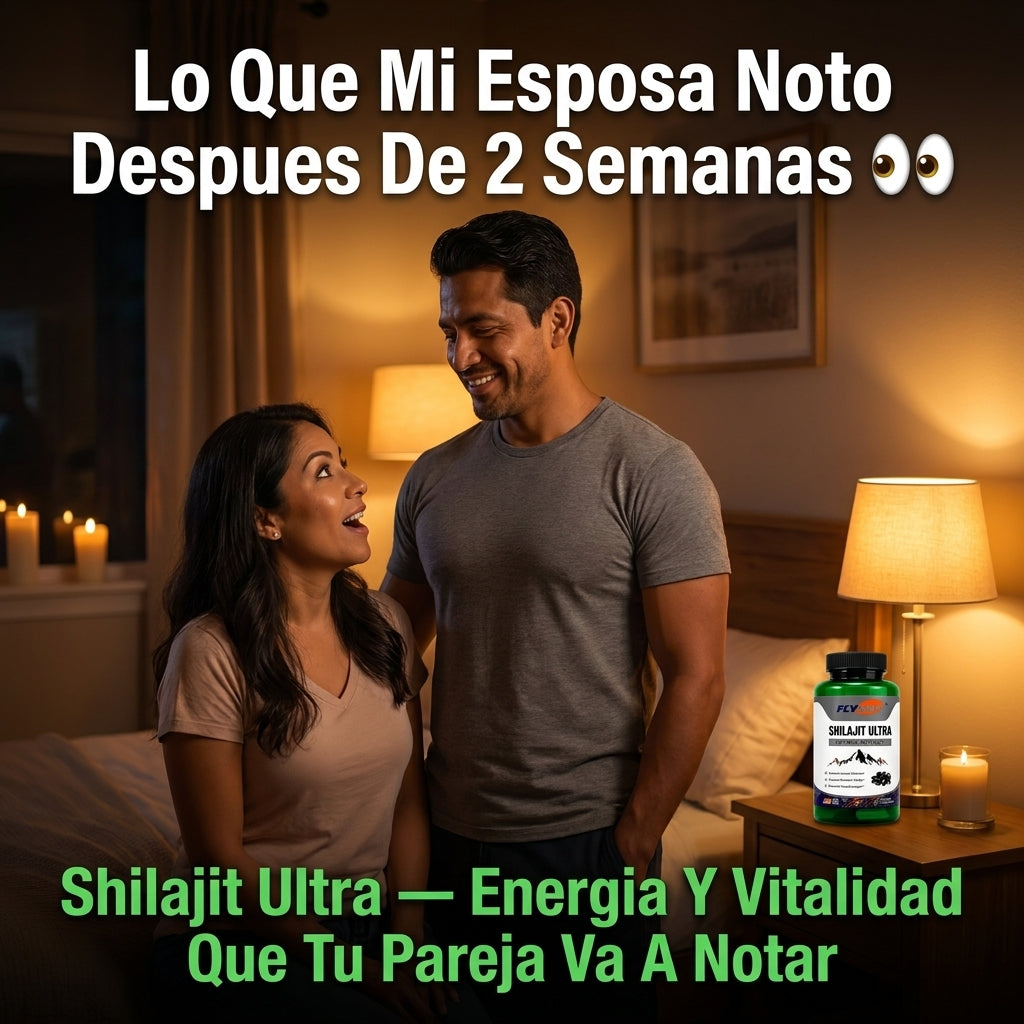 Shilajit Ultra — Recupera Tu Energía, Vitalidad y Rendimiento Masculino de Forma Natural 💪