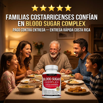 Blood Sugar Complex — Controla Tu Azúcar Naturalmente Con 20 Ingredientes Activos 🌿