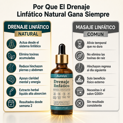 Drenaje Linfático — Elimina La Hinchazón, Activa Tu Sistema Linfático y Siéntete Liviana Naturalmente 🌿