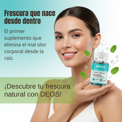 DEOS — Elimina el Mal Olor Corporal Desde Adentro Sin Desodorante 🌿
