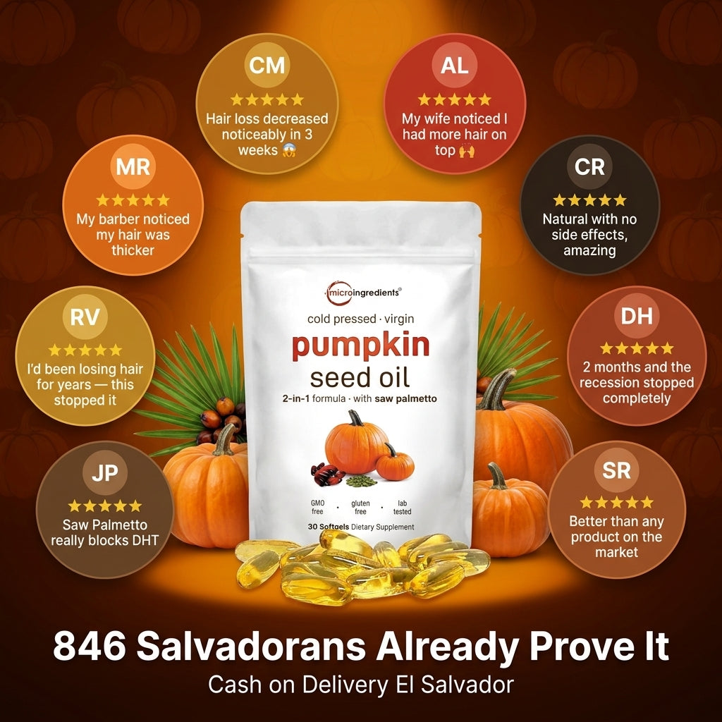 Pumpkin Seed Oil — Apoya Tu Próstata, Mejora El Flujo Urinario y Duerme Sin Interrupciones Con Aceite De Calabaza + Saw Palmetto 🎃