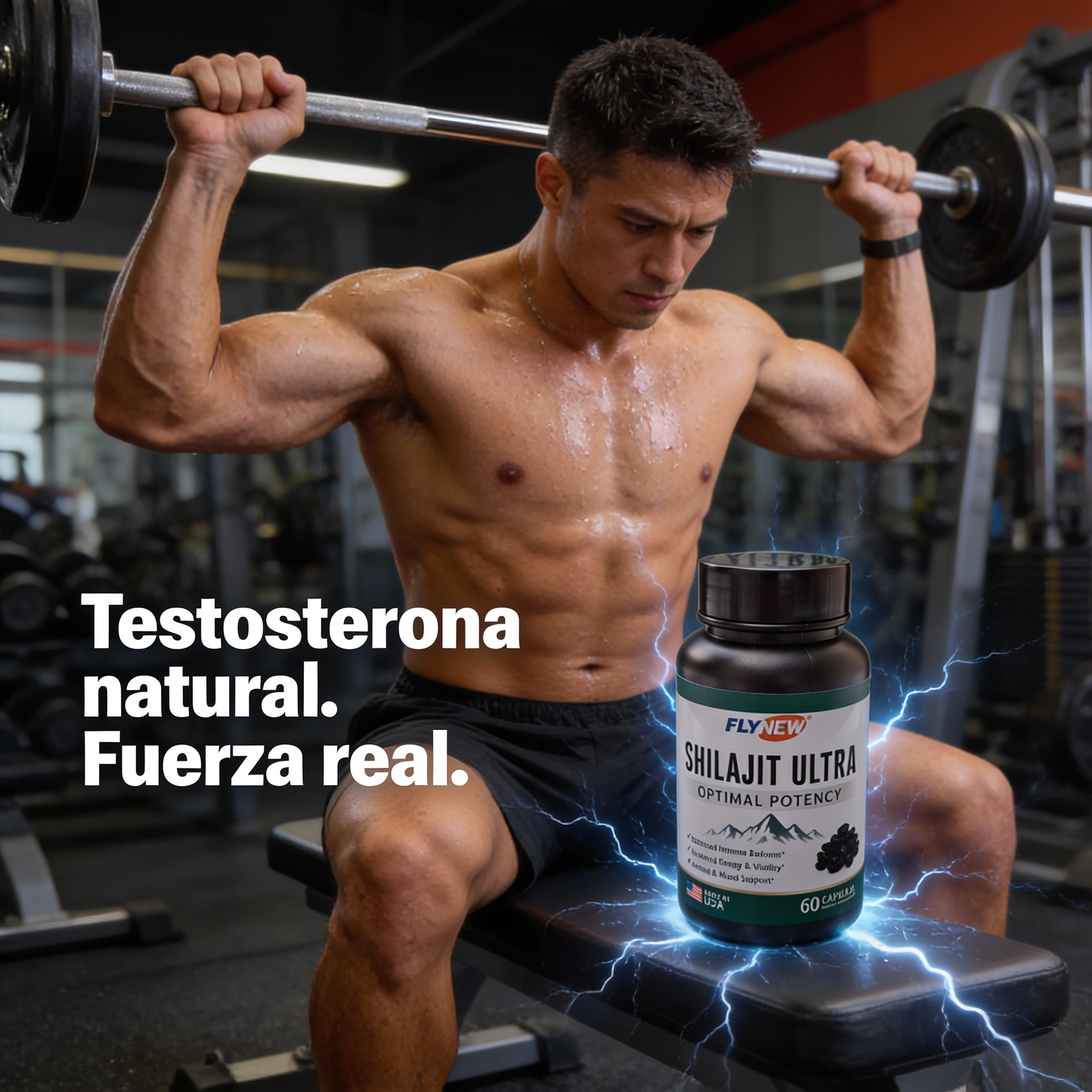 Shilajit Ultra — Recupera Tu Energía, Vitalidad y Rendimiento Masculino de Forma Natural 💪