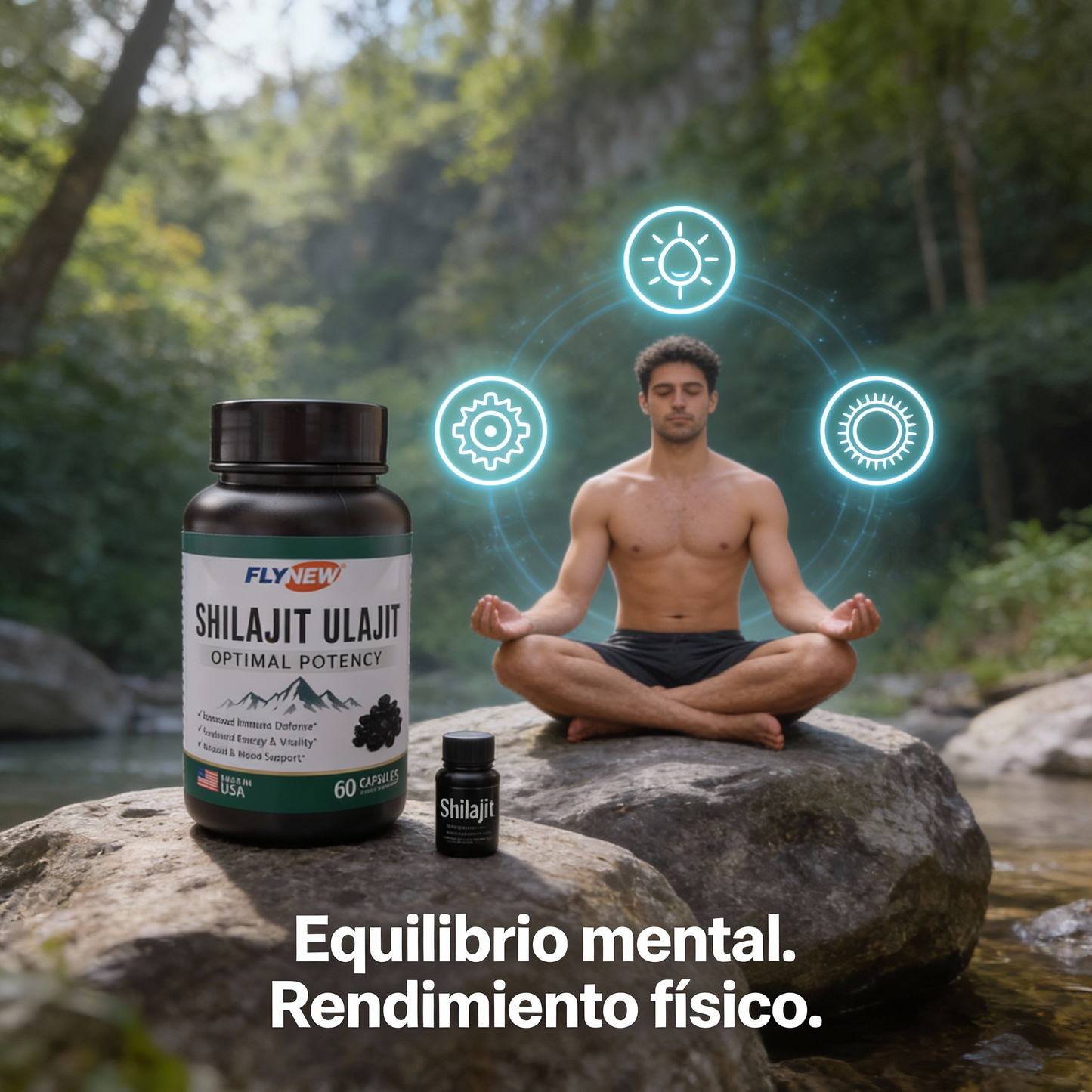 Shilajit Ultra — Recupera Tu Energía, Vitalidad y Rendimiento Masculino de Forma Natural 💪