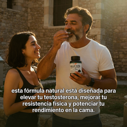 Shilajit Ultra — Recupera Tu Energía, Vitalidad y Rendimiento Masculino de Forma Natural 💪